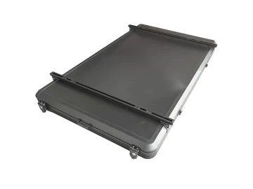 Conjunto de 2 racks Tenda de tejadilho Offroad Alumínio 145 (cm)