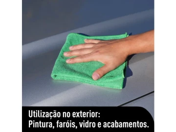 Conjunto de 6 Panos Microfibra Multiusos 40x30 cm Turtle Wax