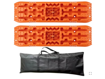 Conjunto de Pranchas de Resgate + Bolsa de Transporte + Base para Macaco Hi-Lift (Laranja)