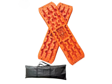 Conjunto de Pranchas de Resgate + Bolsa de Transporte + Base para Macaco Hi-Lift (Laranja)