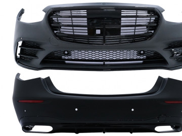 Conversion Body Kit suitable for Mercedes S-Class W223 Limousine (2020-up) S450 Black Design