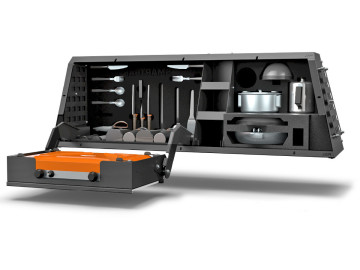 Cozinha de Campismo (lado esquerdo) - VW Amarok/BYD Shark EVO