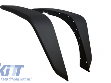 Crusher Tube Flat Steel Fender Flares suitable for JEEP Wrangler / Rubicon JK (2007-2017)