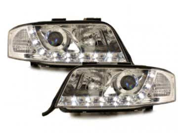 D-LITE headlights suitable for SEAT Leon 1P daytime running light_black