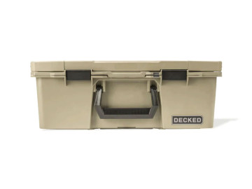 DECKED - Caixa de arrumação Halfrack 32 - cor bege