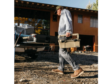 DECKED – Caixa de arrumação Sixer 16 – bege