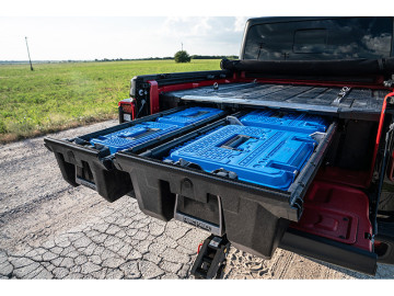 DECKED - Gavetas de arrumação Jeep Gladiator (cabine dupla)