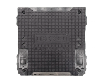  DECKED - Tapete de borracha dura para veículos de tamanho normal, completo