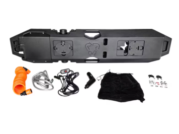 Depósito de água pressurizado universal para tejadilho (30 L) – Duche portátil para 4x4 e overland
