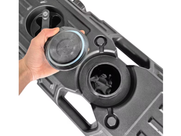 Depósito de água pressurizado universal para tejadilho (30 L) – Duche portátil para 4x4 e overland
