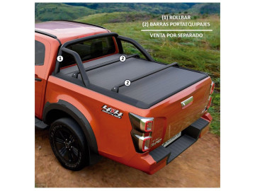 EVOe Electric Roll-Up Cover Alumínio Preto 