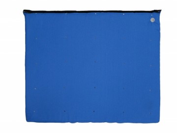 Entry Door Mat Blue Entrance for Disinfection Waterproof fabric Washable 90 degrees