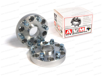 Espaçadores AVM 31,75 mm 6x139,7 CB-67,1 TU-12x150 (2 unidades) L200 