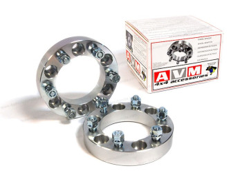 Espaçadores AVM 31,75mm 6x114,3 CB-66,1 TU-12x125 (2 uni.)