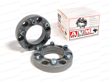 Espaçadores AVM 31,75mm 6x139,7 CB-106,2 TU-12x150 (2 uni.)