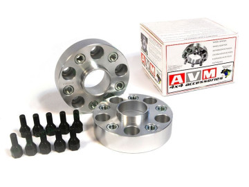 Espaçadores AVM 38,1mm 5x120 CB-65,1 TO-14x150 (2 unidades)