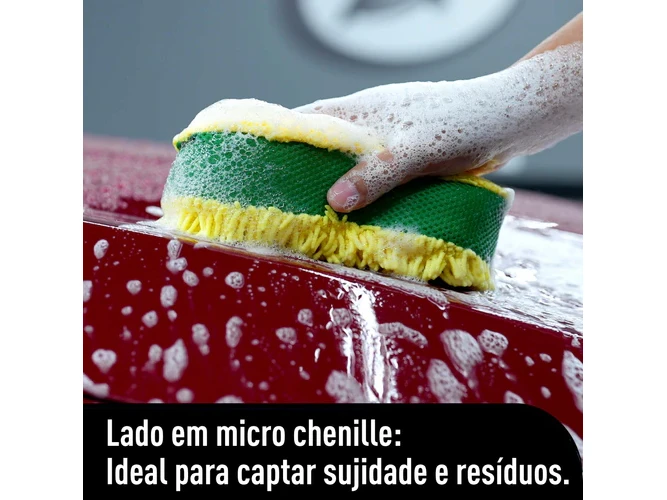 Esponja de Lavagem Tripla Ação Turtle Wax