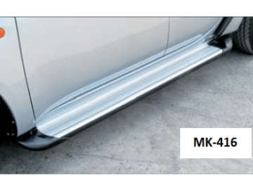 Estribos Mitsubishi L200 2015 Alumínio Plataforma DC
