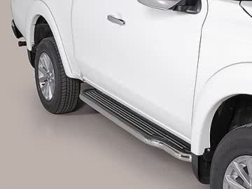 Estribos Mitsubishi L200 2015 Inox Plataforma CC