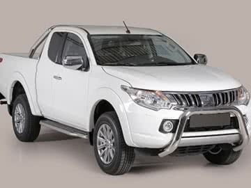 Estribos Mitsubishi L200 2015 Inox Plataforma CC