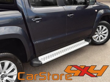 Estribos Plataforma Volkswagen Amarok Aluminio