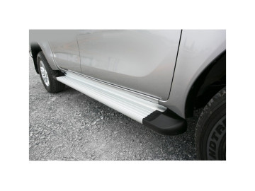 Estribos de alumínio Plataforma X/Cabine -Ford Ranger PX-MKIII (2019+) / PX-MKII (2016-2018) / PX-MKI (2012-2015)