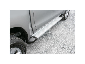 Estribos de alumínio Plataforma X/Cabine -Ford Ranger PX-MKIII (2019+) / PX-MKII (2016-2018) / PX-MKI (2012-2015)