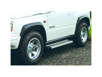 Estribos de alumínio. Tipo STD (3 portas) Vitara 1.9TD, 2.0HDI y V6 [1996 - 2005]