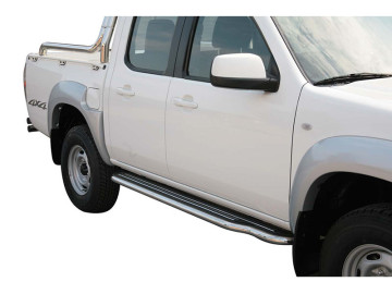 Estribos de plataforma com tubo de aço inoxidável Ø50mm (apenas 1997-1998) / B-2500 [1999 - 2006] 