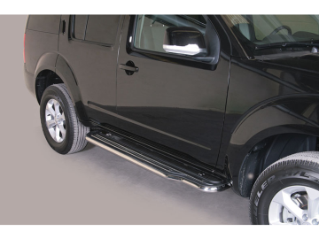 Estribos de plataforma com tubo inox Ø50mm