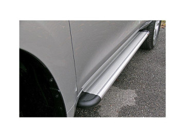 Estribos de plataforma em alumínio. Tipo S50 (5 portas)