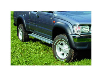 Estribos de plataforma em alumínio. Tipo S50 (cabine extra) Hilux [1997 - 2005]