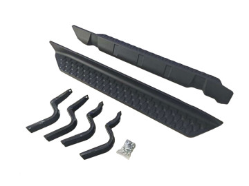 Estribos de plataforma tipo OE para Hilux 2026+ (cabina dupla)