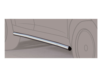 Estribos em tubo de aço inoxidável Ø63mm (3 portas)