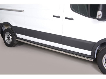 Estribos em tubo inox Ø63mm (apenas carroçaria L3/H3)