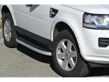 Estribos plataforma tipo OE em alumínio Freelander II 