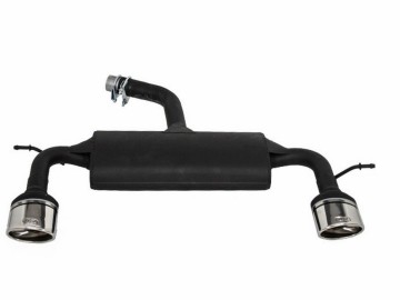 Exhaust System suitable for VW Scirocco (2008-up) R Design 129-316/27 Double Outlet Single Exhaust Pipes