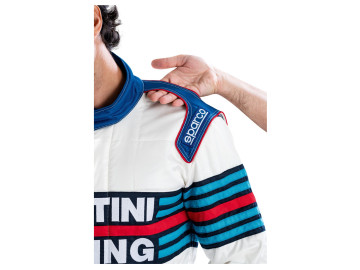 Fato de corrida Sparco Martini Racing Replica WRC