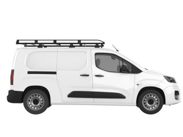 Fiat Doblo Cargo (II - box) (2010-->2015) Módulo CRUZ Evo Rack - Porta-bagagens em aço