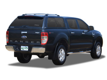 Fibra de vidro ALPHA HardTop, com janelas (cabina dupla) - Ford Ranger P (2012-2018)