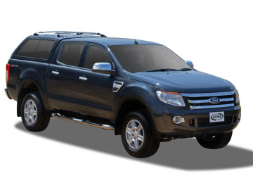 Fibra de vidro ALPHA HardTop, com janelas (cabina dupla) - Ford Ranger P (2012-2018)