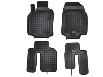 Floor Mats Rubber Black suitable for MAZDA CX9 (2007-2015)