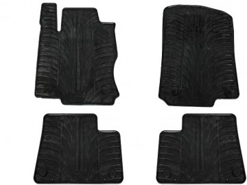 Floor Mats Rubber Mats suitable for MERCEDES Benz ML W166 (2011-up) Black