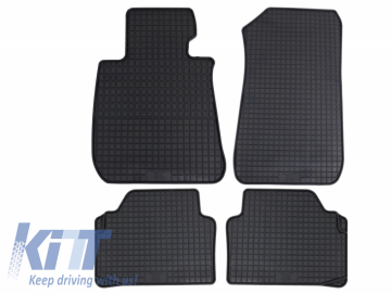 Floor Mats Rubber Mats suitable for BMW 3 Series E90/E91 (2004-2011) Black