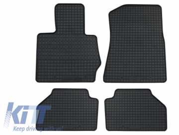 Floor Mats Rubber Mats suitable for BMW 5 Series F10 (2010-2017) Black