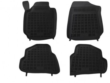Floor mat Black suitable for VW Polo V 2009