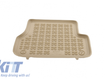 Floor mat Rubber Beige suitable for AUDI A7 (4G) 2010- suitable for AUDI A6 (C7/4G) 2011-