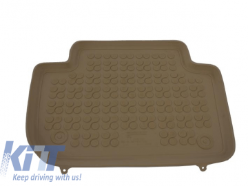 Floor mat Rubber Beige suitable for BMW X3 E83 2004-2010