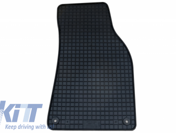 Floor mat Rubber Black suitable for AUDI A6 4F (2004-2006) A6 Avant (2004-2006)