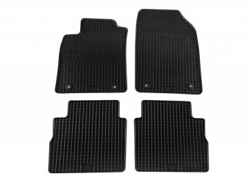 Floor mat Rubber Black suitable for OPEL Corsa C 2000-2006